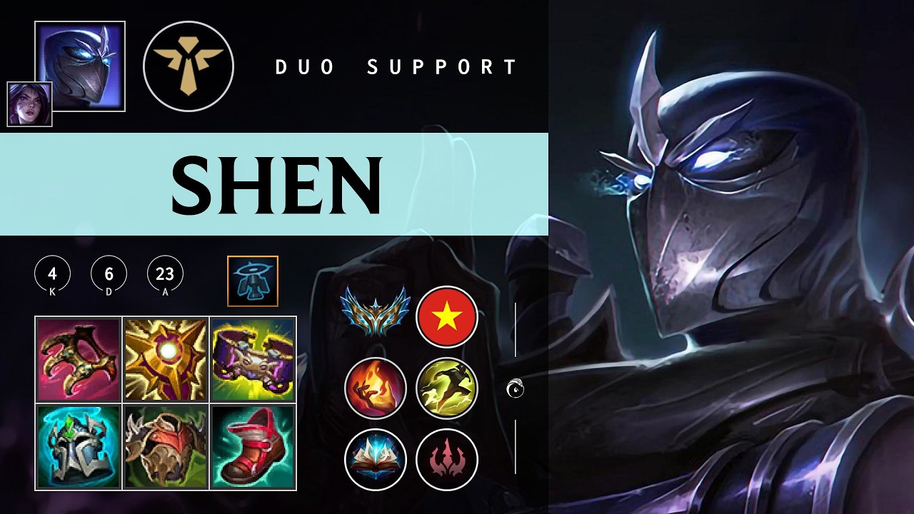 Shen Support vs Nami - VN Challenger Patch 26.05