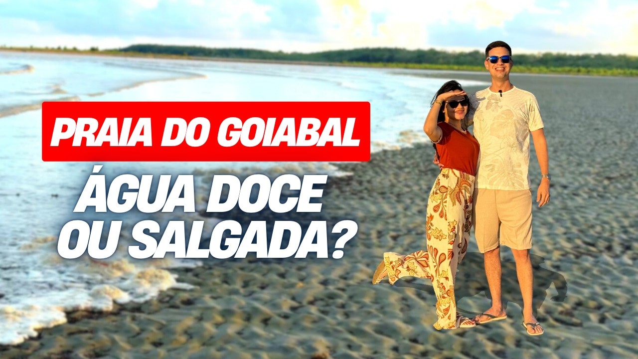 Primeira vez na PRAIA DO GOIABAL - CALÇOENE-AP