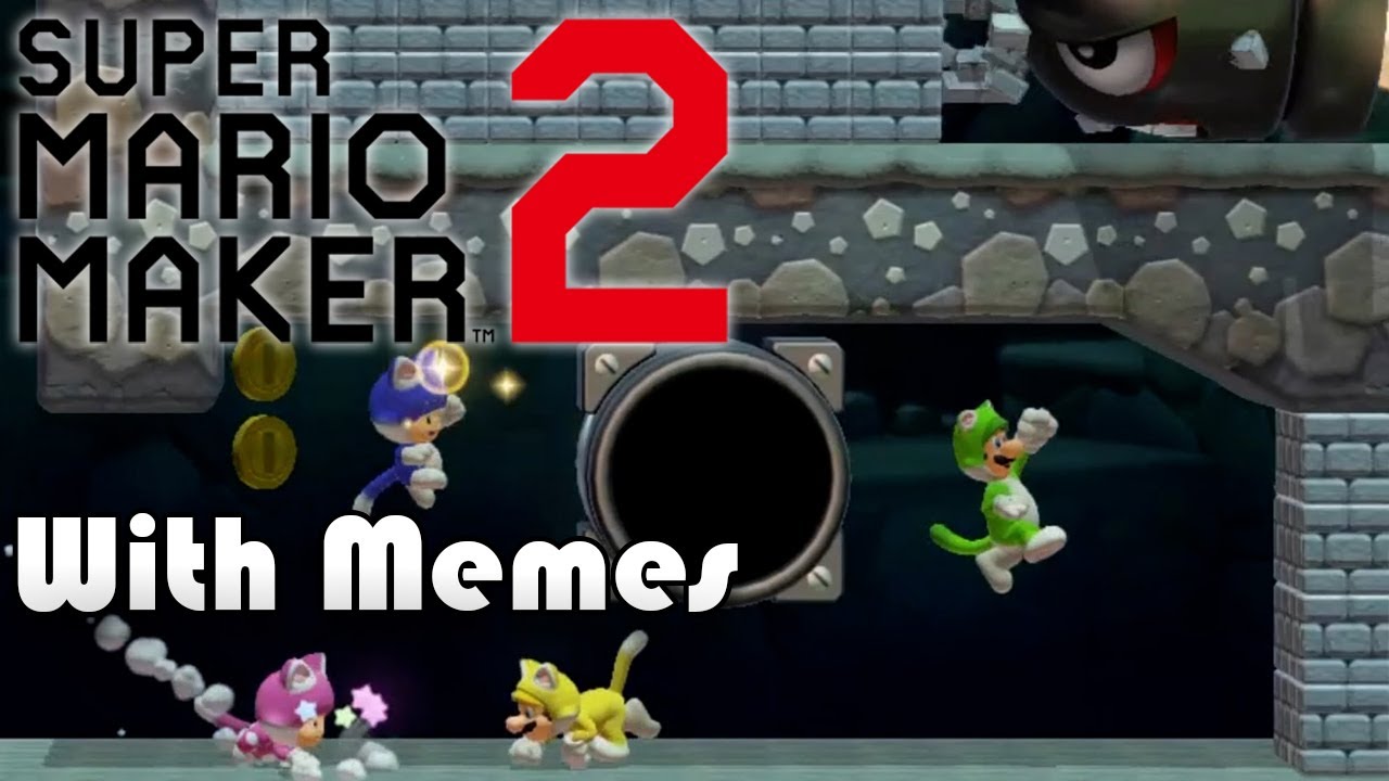 Super Mario Maker 2 With Memes 5