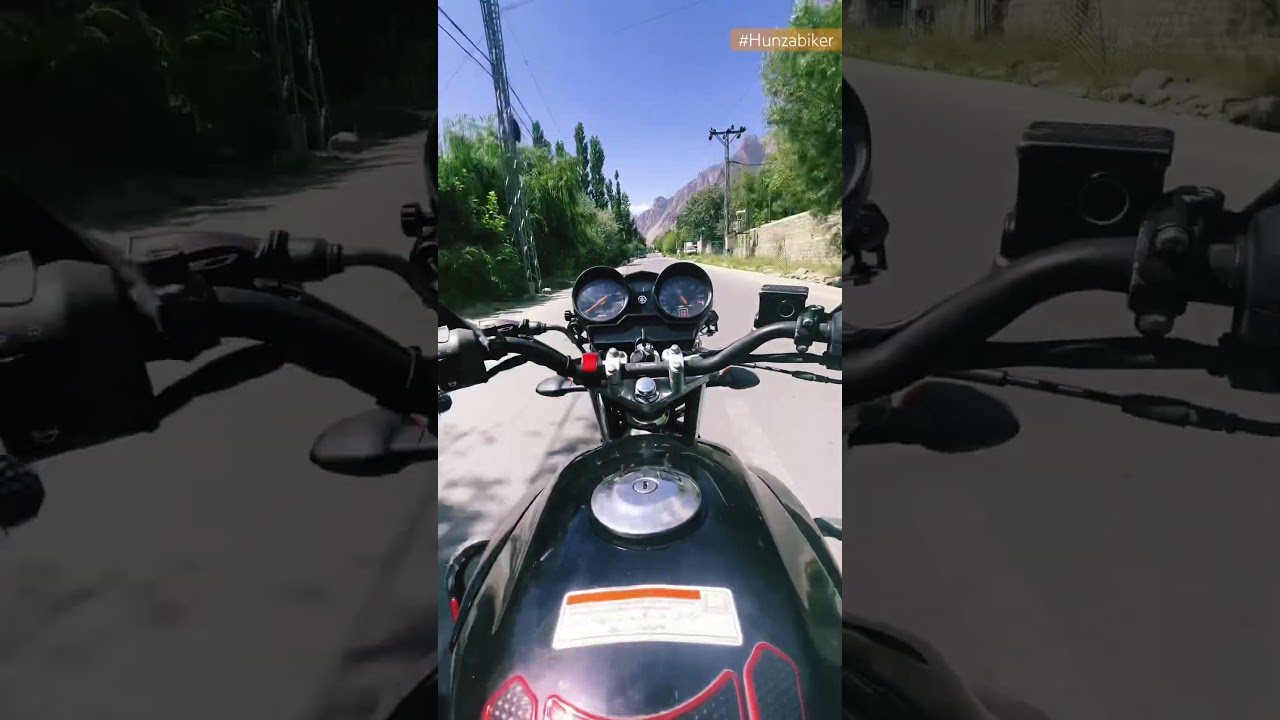 Beauty of Gojal valley #gojalvalley #bike #bikelover #bikelife #mountains #viralvideo #nature