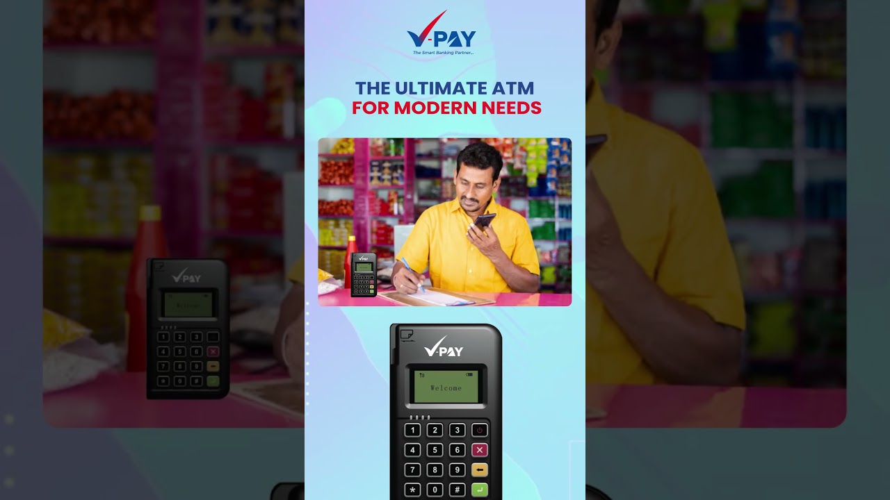 🔹 V-PAY &ndash; The Ultimate ATM for Modern Needs! 🔹  #vpay #smartbanking