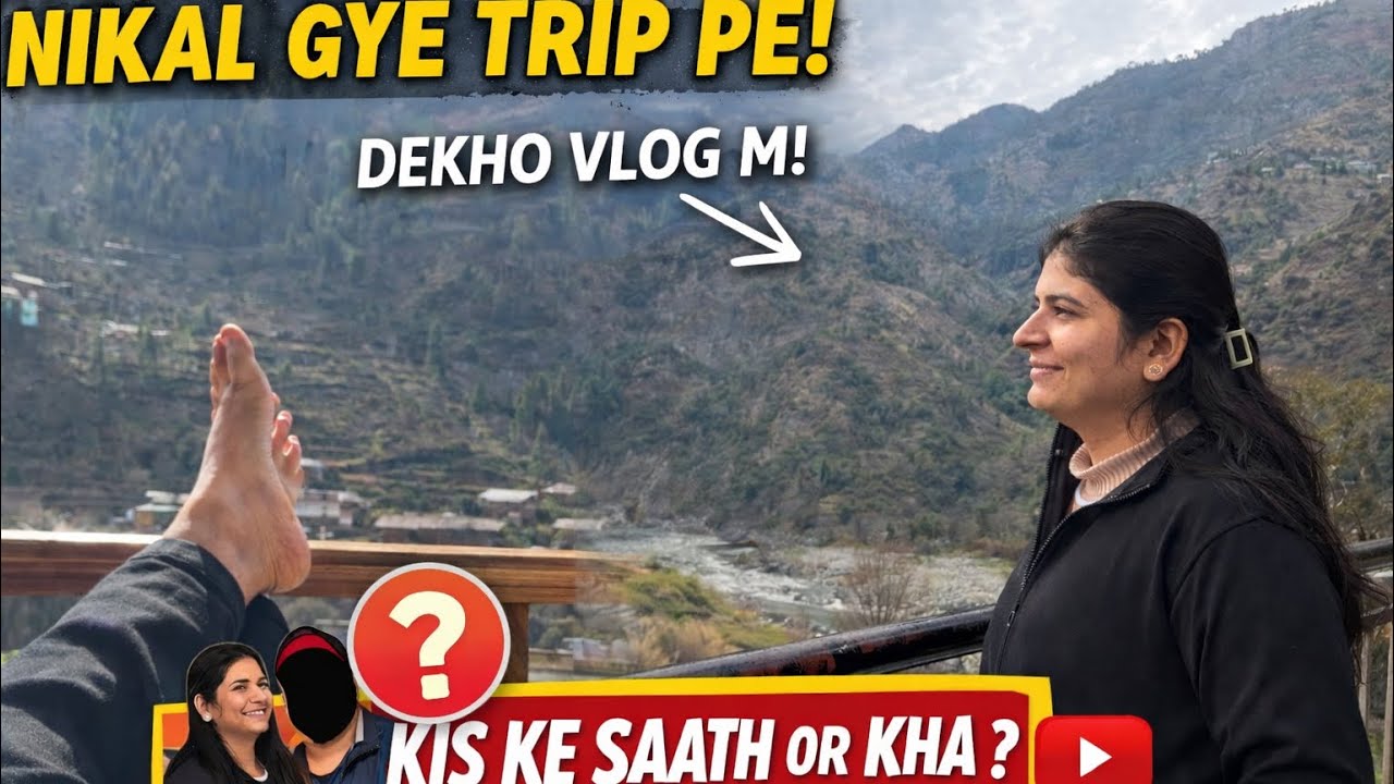 ये Trip किसी ने Expect नहीं किया 😱 | किसके साथ गए? Delhi to Himachal trip 🏔️❤️ #tripvlogs #himachal 