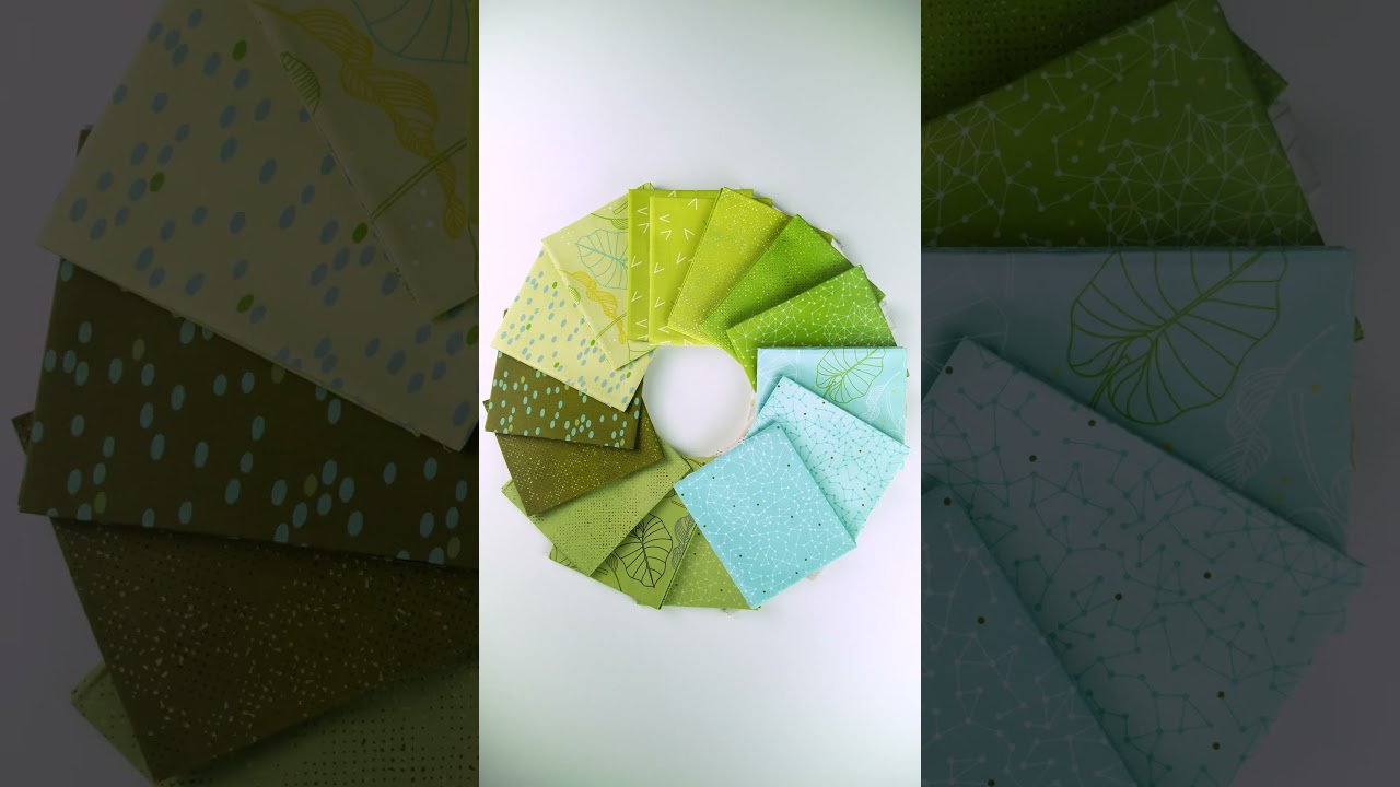 EXPLORE the MOST Fabulous Fabric Collection of Greens!
