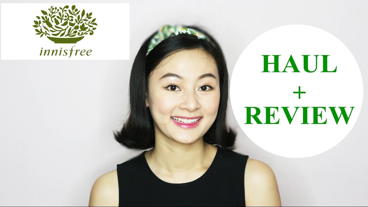 INNISFREE HAUL + REVIEW | BÁNH BÈO PHÙ PHIẾM