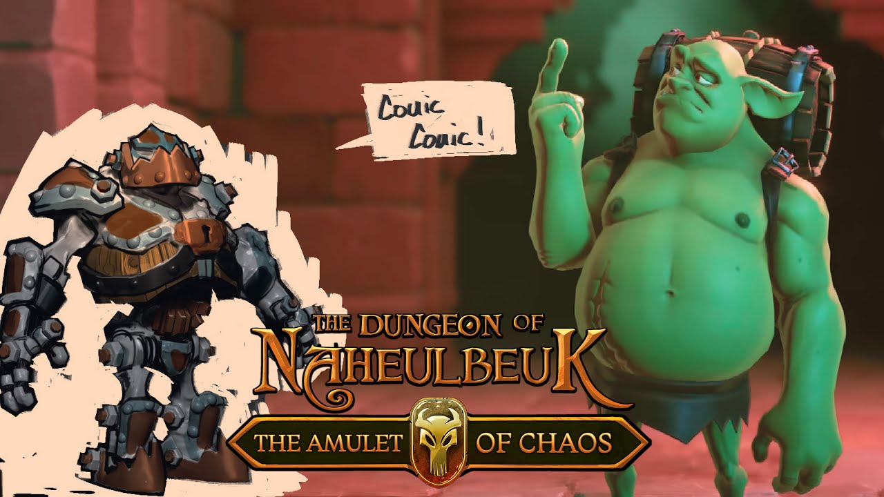 The Only Thing Worse Than Goblins Is Their Golems! | The Dungeon of Naheulbeuk - Let's Play #9