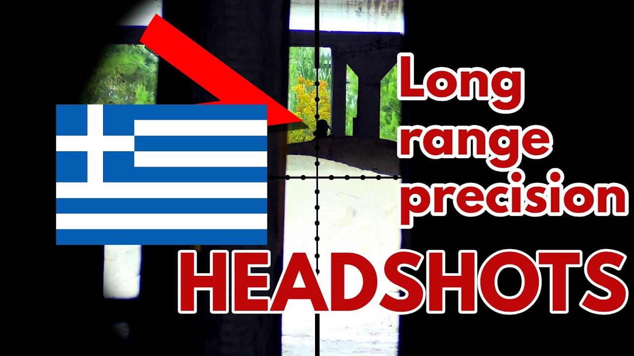 GREEK SNIPER shoots LONG RANGE PRECISION HEADSHOTS!!