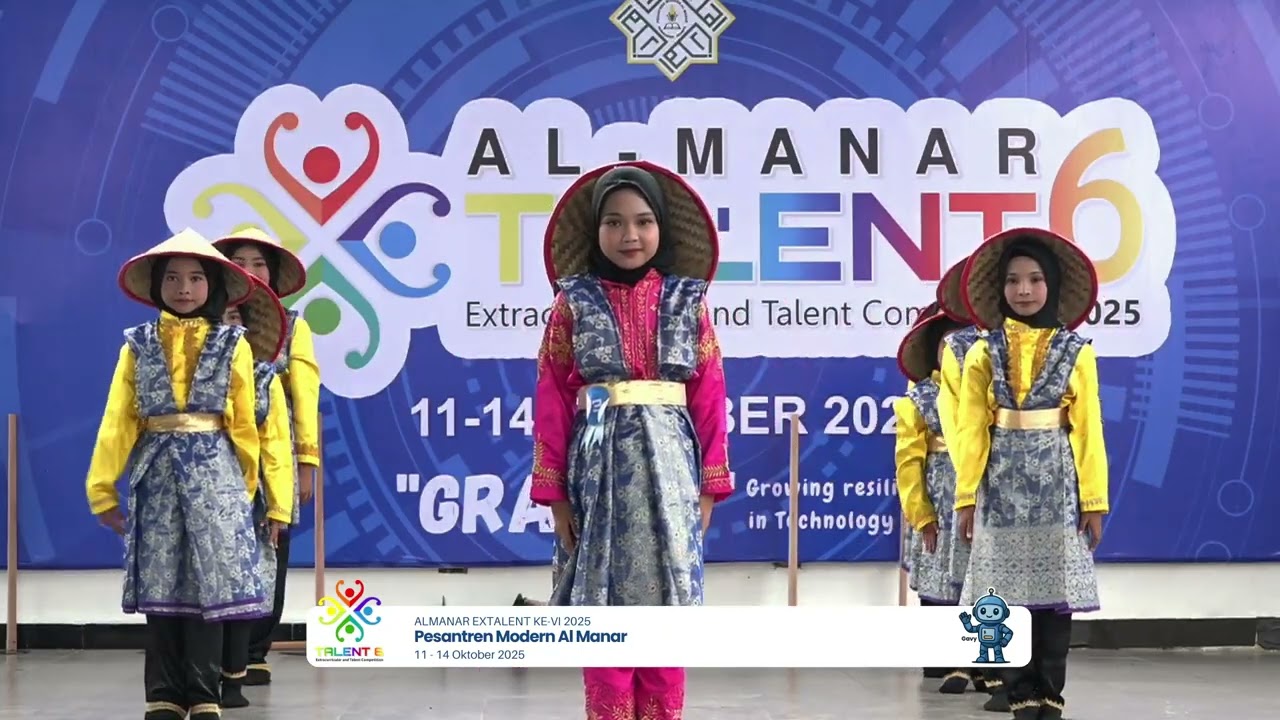 Tari Kreasi Top Padee Sanggar Tari Bungong Mawoe Lamceu, Al Manar Extalent 2025