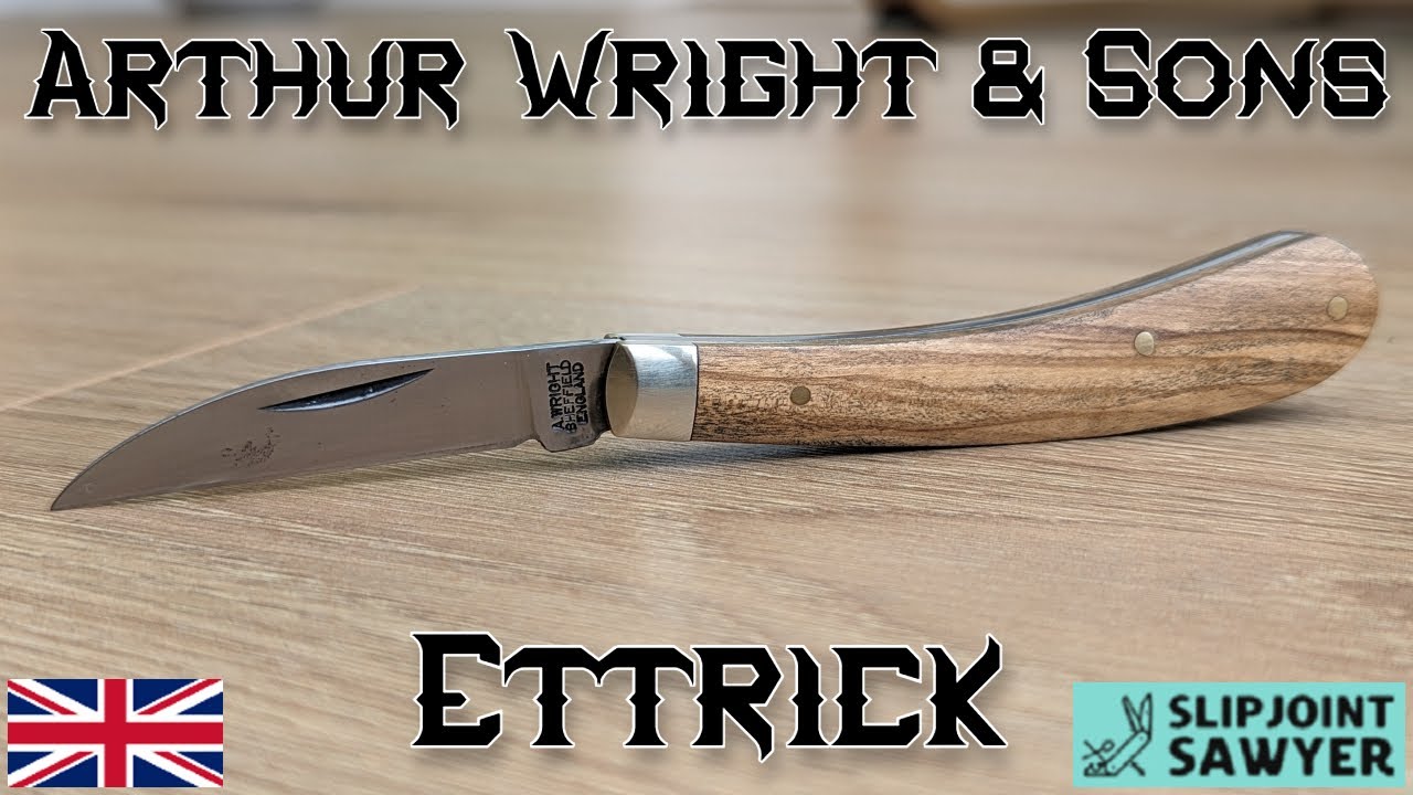 Традиционный складной нож Ettrick от Arthur Wright & Sons Sheffield @RandysWSG