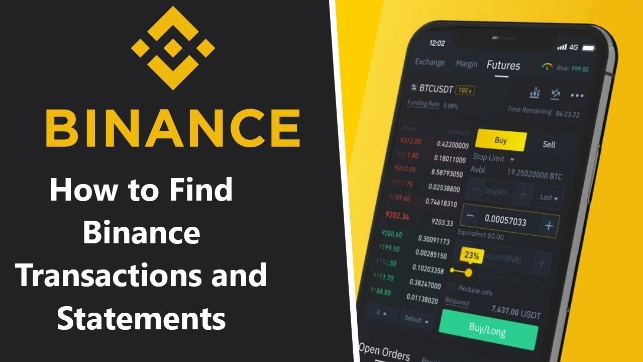 How to Find Your Binance Transactions and Statements 2025