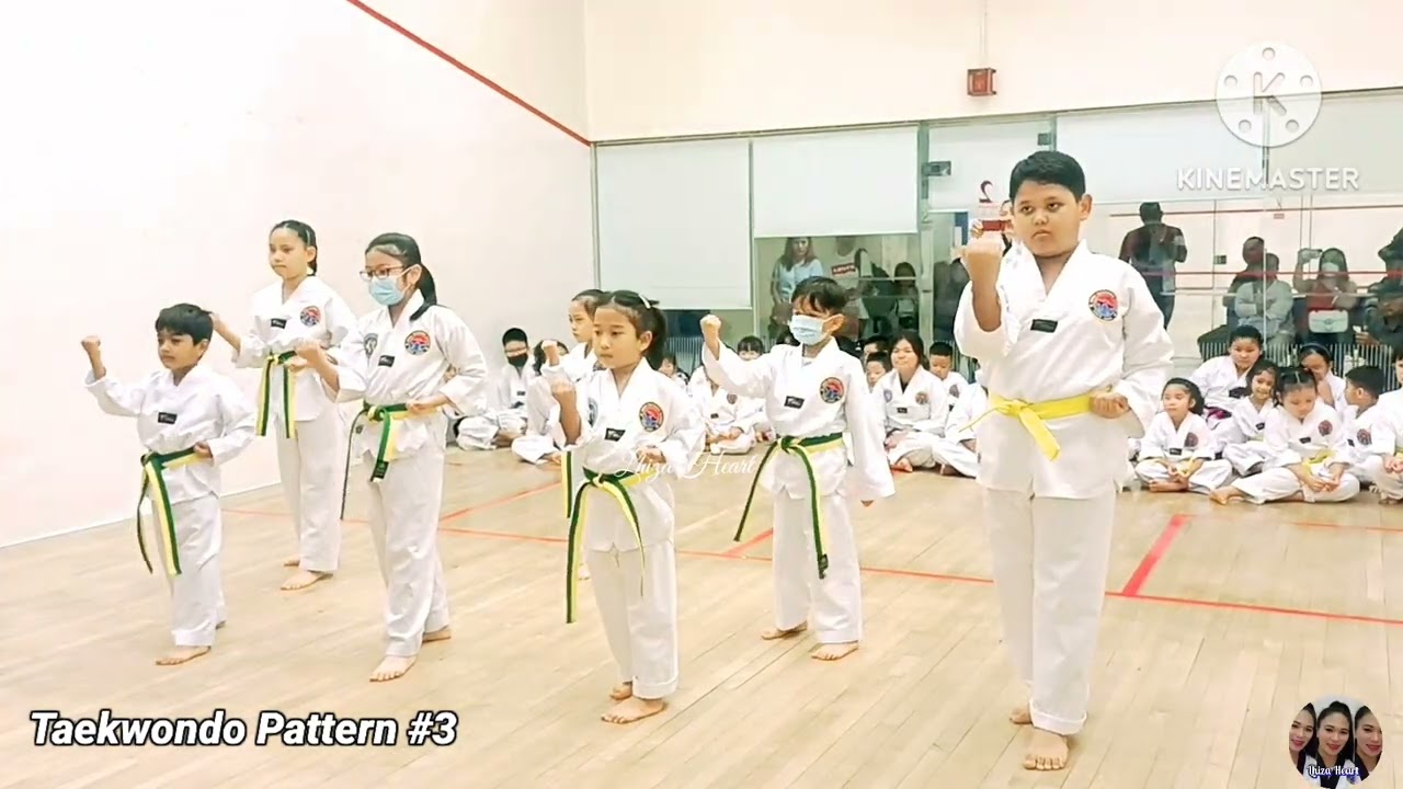 Taekwondo Pattern #3 | Taekwondo Pattern #4 | Taekwondo Kids Martial Arts 