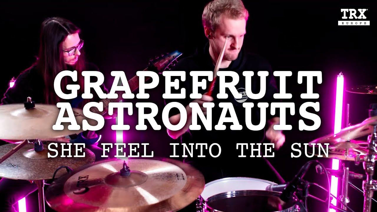 TRX CYMBALS EUROPE - SAMUEL PALÁN | GRAPEFRUIT ASTRONAUTS - SHE FELL INTO THE SUN| DRUM PLAYTHROUGH