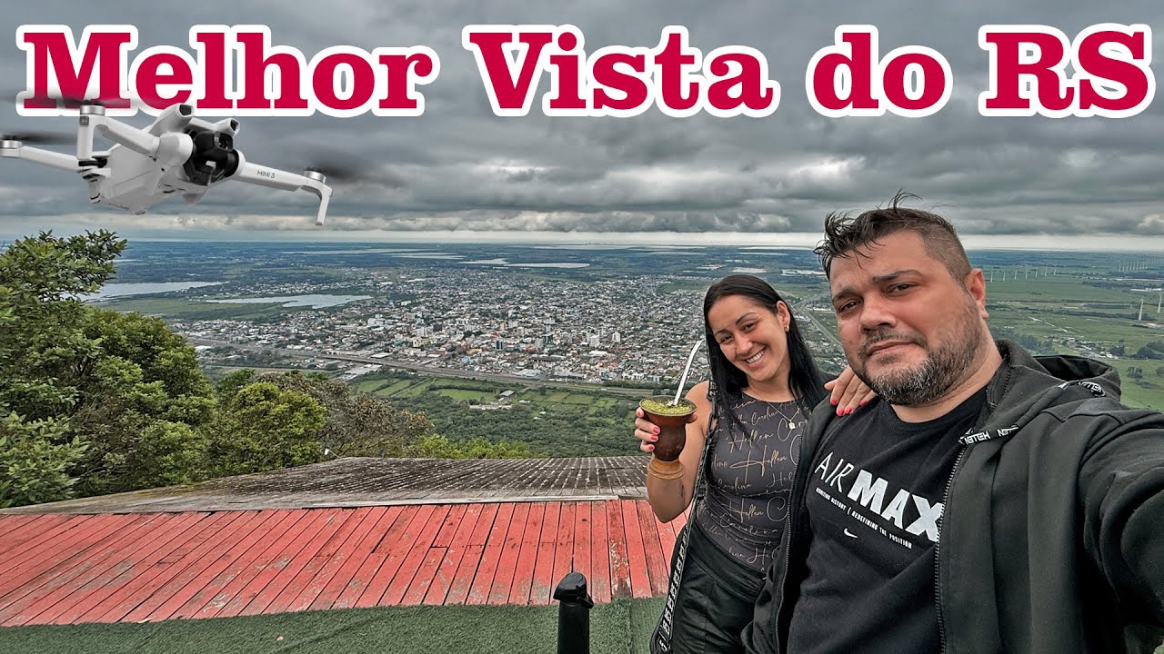 Subi a  350 Metros o Morro da Borussia em Osório - Vista Impressionante