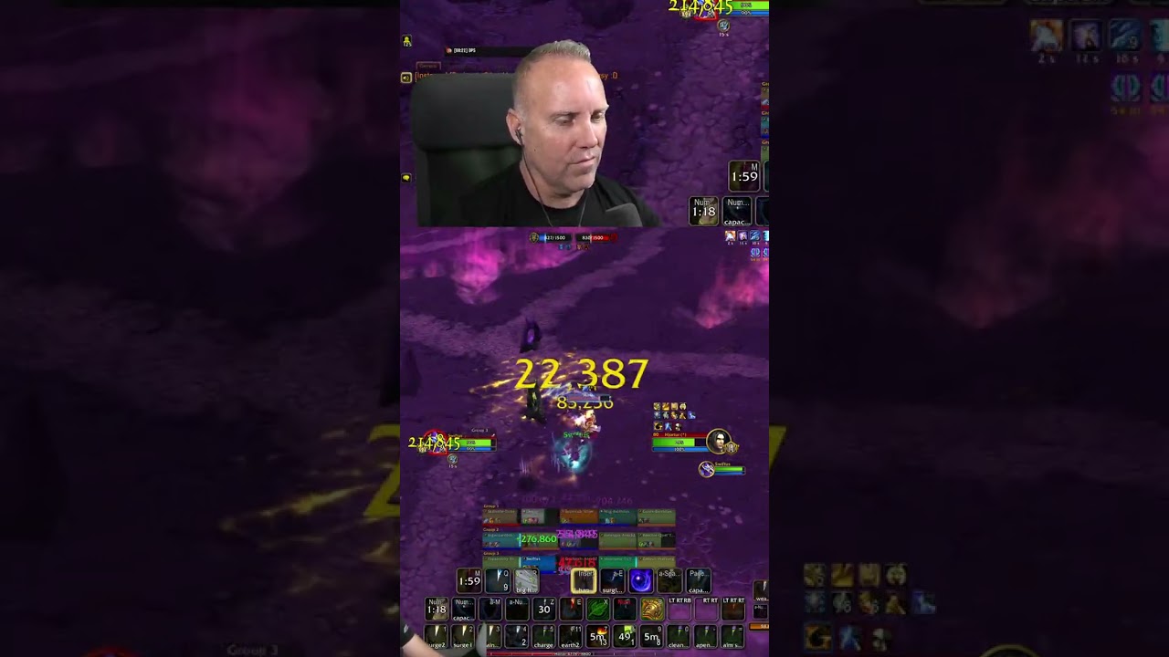 Enhance Shaman VS Ret Paladin #warcraft #worldofwarcraft #pvp #oneshotmacro #swifty #MMORPG