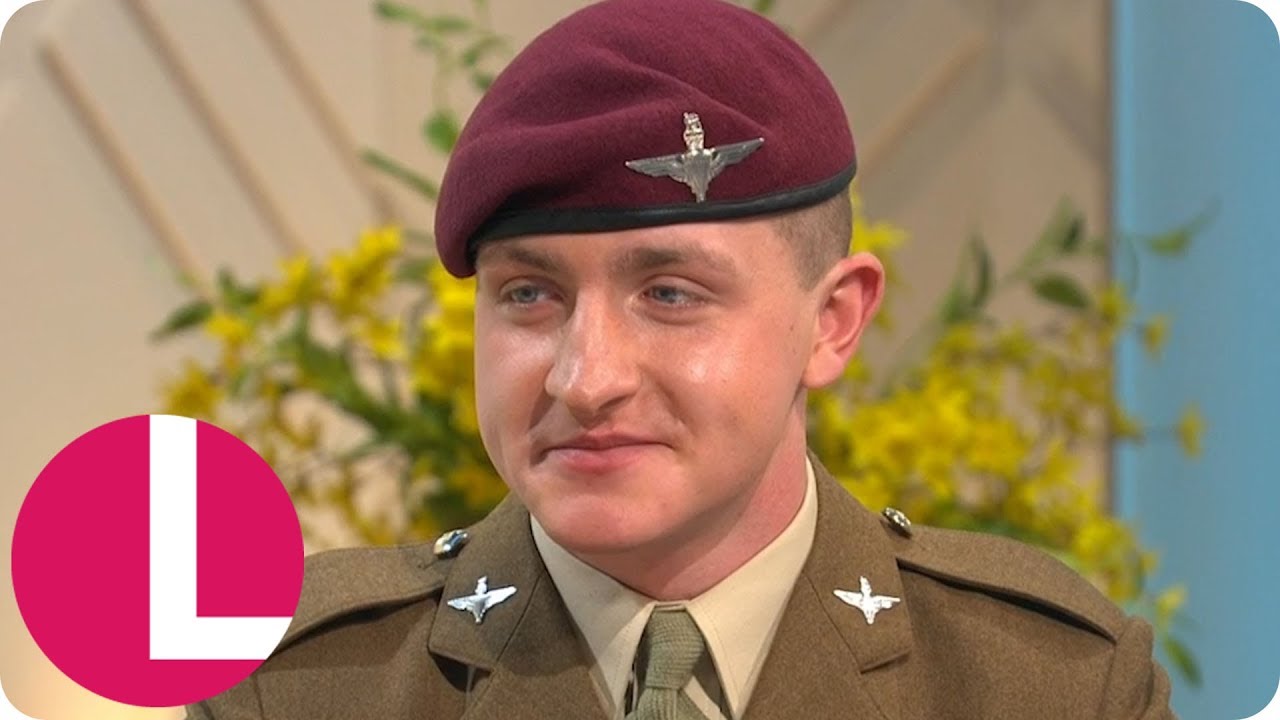 MILLIE Nominee Fin Doherty Wants to Keep Brother's Memory Alive By Becoming a Paratrooper | Lorraine