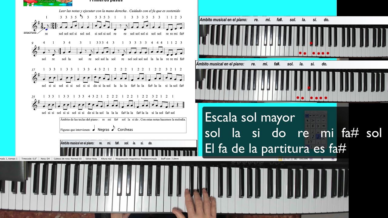 El patio de mi casa. Aprendo con melodías. Primeros pasos