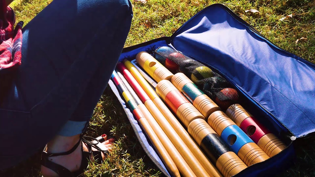 Triumph Sports Premier 6 Player Croquet Set (28
