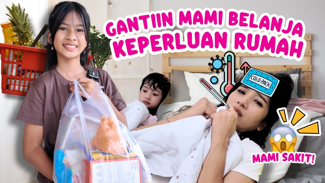 MAMI SAKIT!! DISTA GANTIIIN  BELANJA KEPERLUAN RUMAH!! #viralvideo 