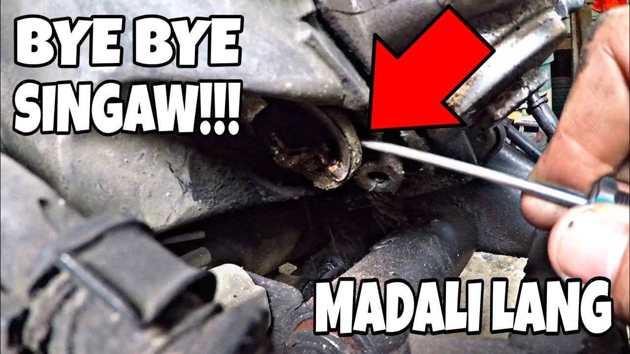 Paano mag palit ng gasket sa tambucho ng motor | Yamaha Mio Sporty