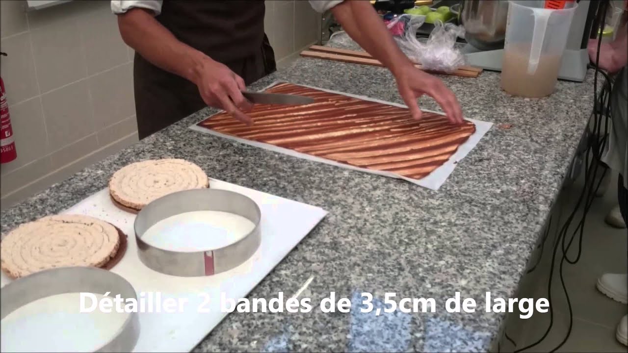 Le montage des biscuits