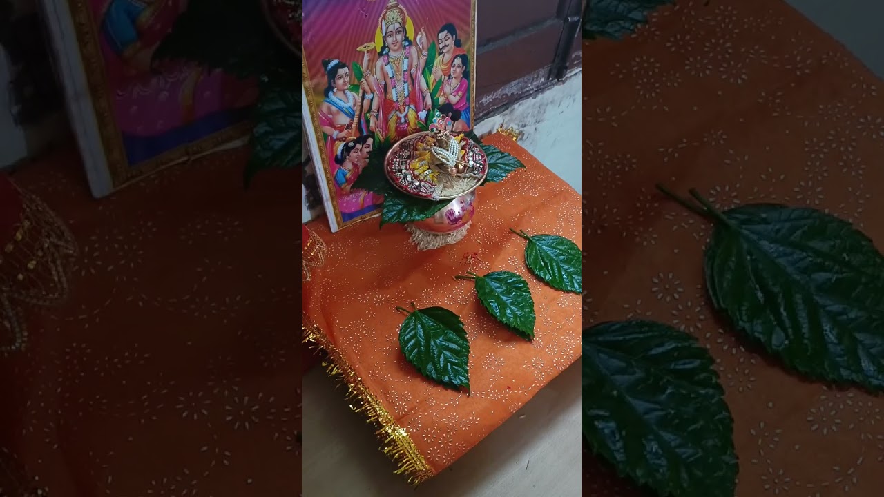 पौर्णिमा विशेष/ साध्या पद्धतीने सत्यनारायण पूजा मांडणी/दिंडोरी सेवा नुसार/अखंड लक्ष्मी प्राप्तीसाठी🙏