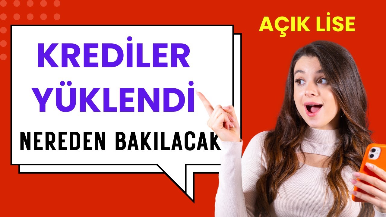 Krediler Yüklendi! Nereden, Nasıl Bakılır? Sınav Sonuçları Ne Zaman Açıklanır? Hangi Dersi Geçtim?
