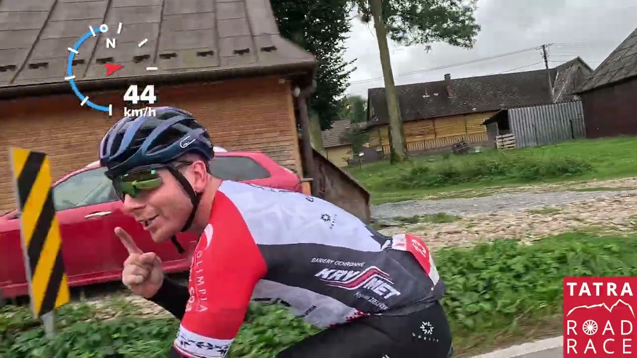 Tatra Road Race 2025 - Pilot „AS” #kolarstwo #tatry #wyścig 