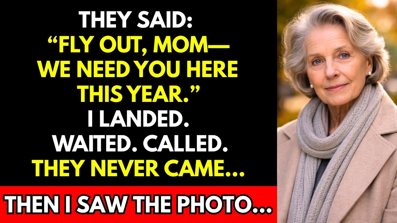 My Son Invited Me for Thanksgiving—But Left Me at the Airport While They Ate