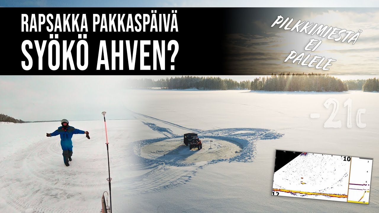PIKAPISTO PILKILLE PAKKASELLA | VUODEN ENSIMM&Auml;INEN LAIKKUKOKEILU