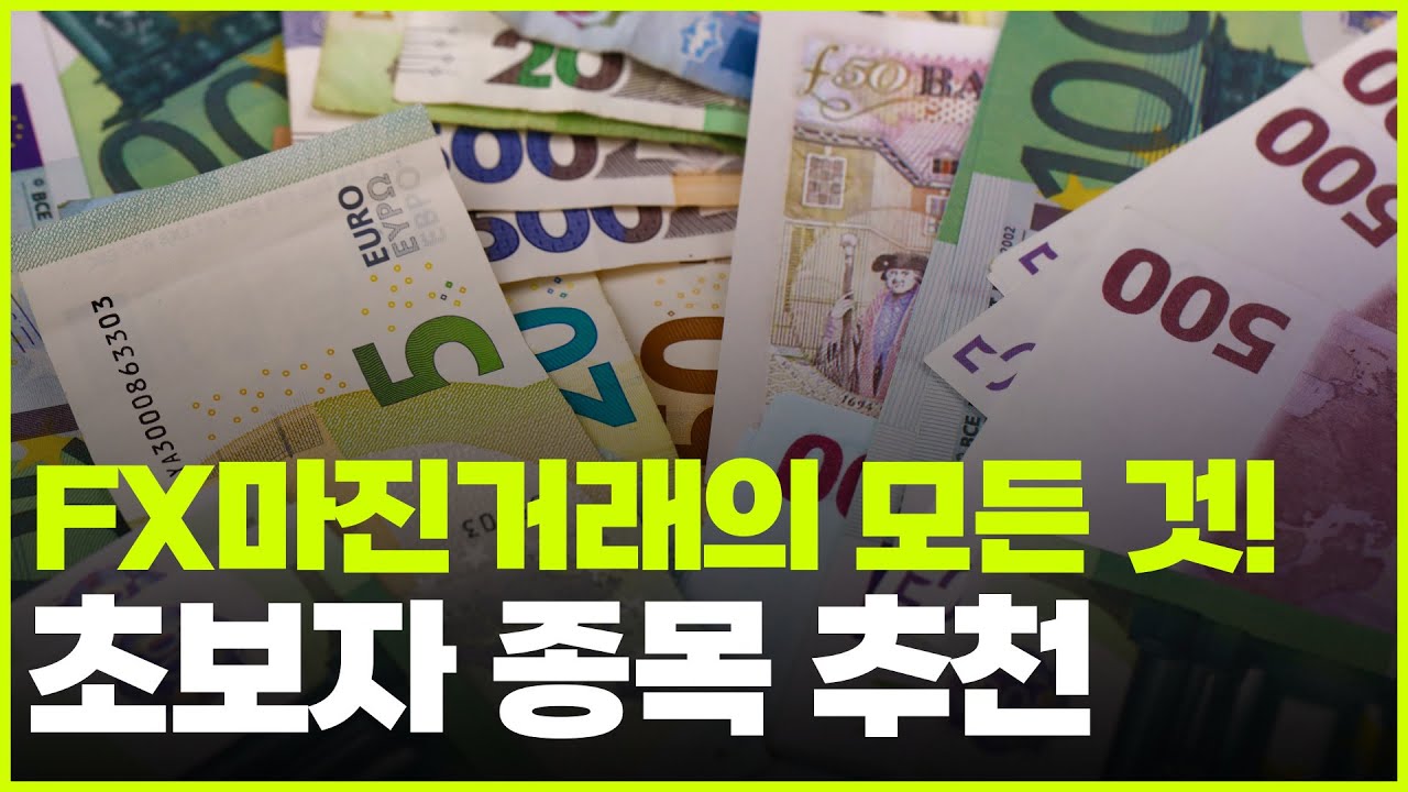 FX마진거래 총정리! 외환시장 주요 통화 특징 및 초보자 종목추천!