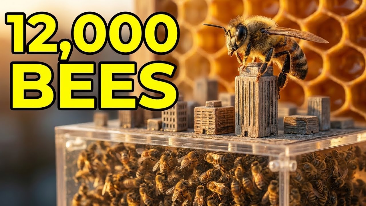Simulating a Bee City for 100 Days