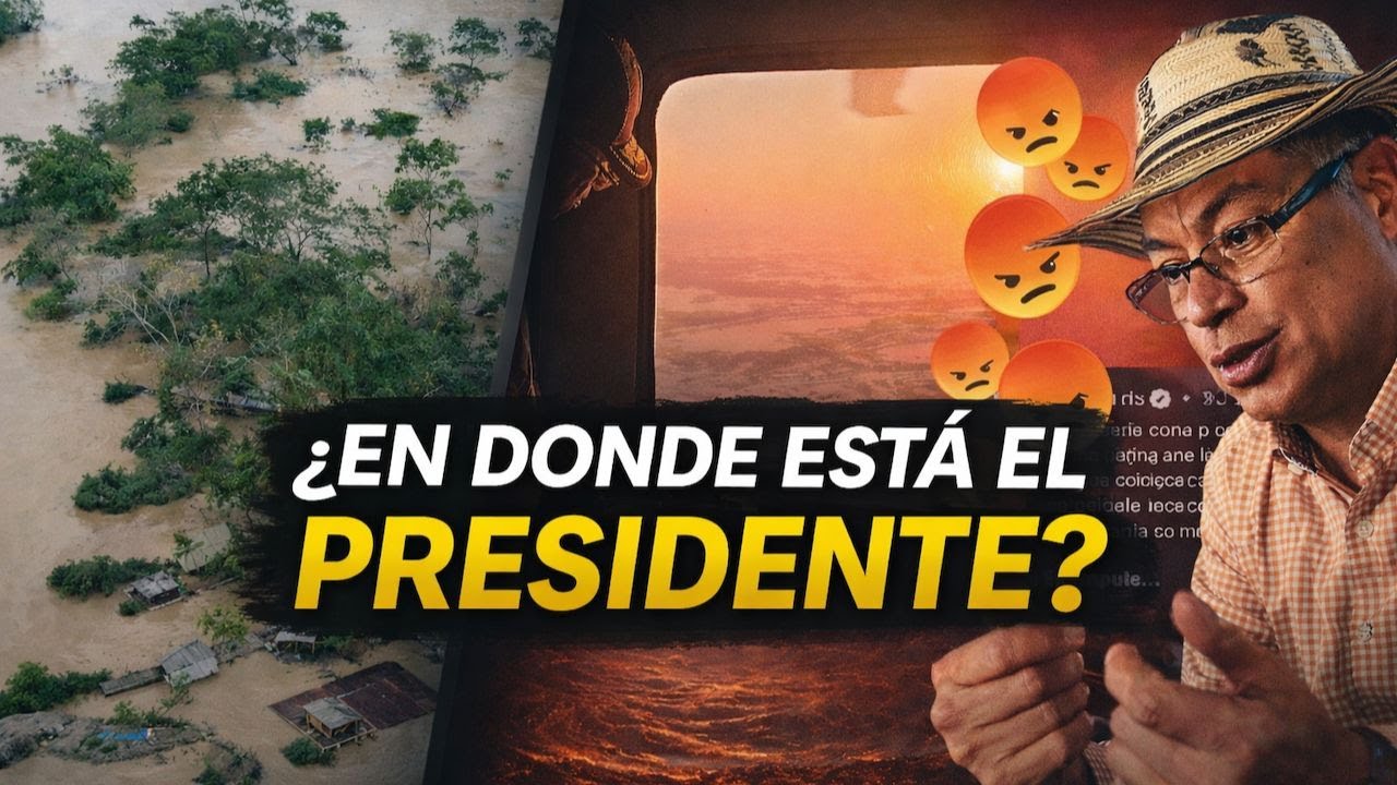 Medio Colombia con el agua al cuello y Petro dedicado a pelear con todo el mundo