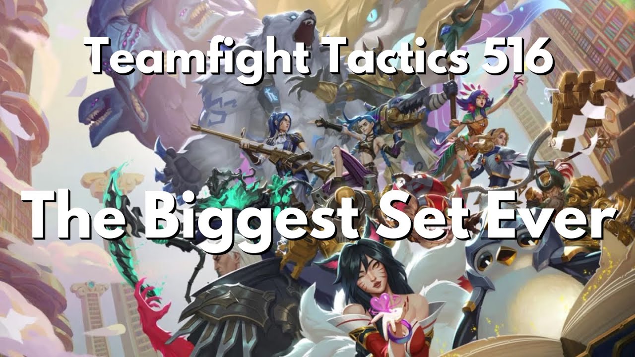 Teamfight Tactics 516 — самый большой набор в истории (PBE)