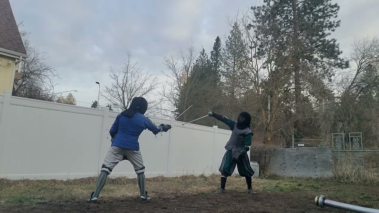 February 12.2026, Backyard Practice, Sidesword