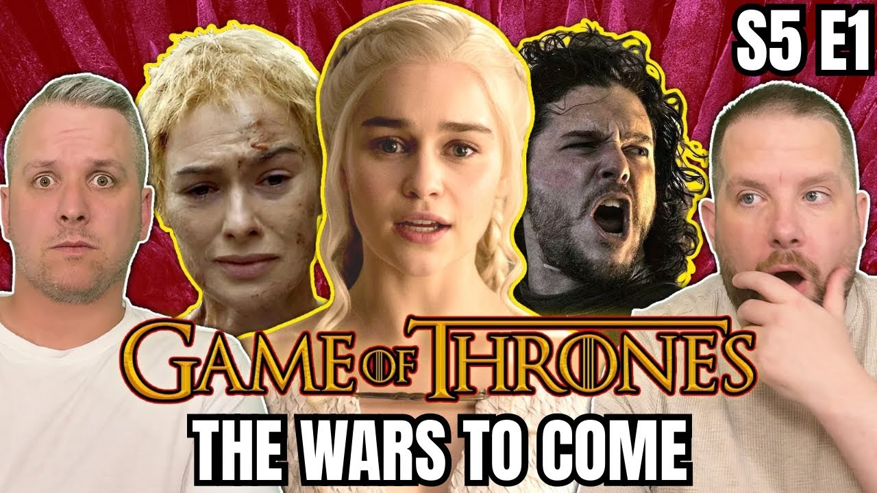Game Of Thrones S5 E1 REACTION - British Guys First Time Watching!