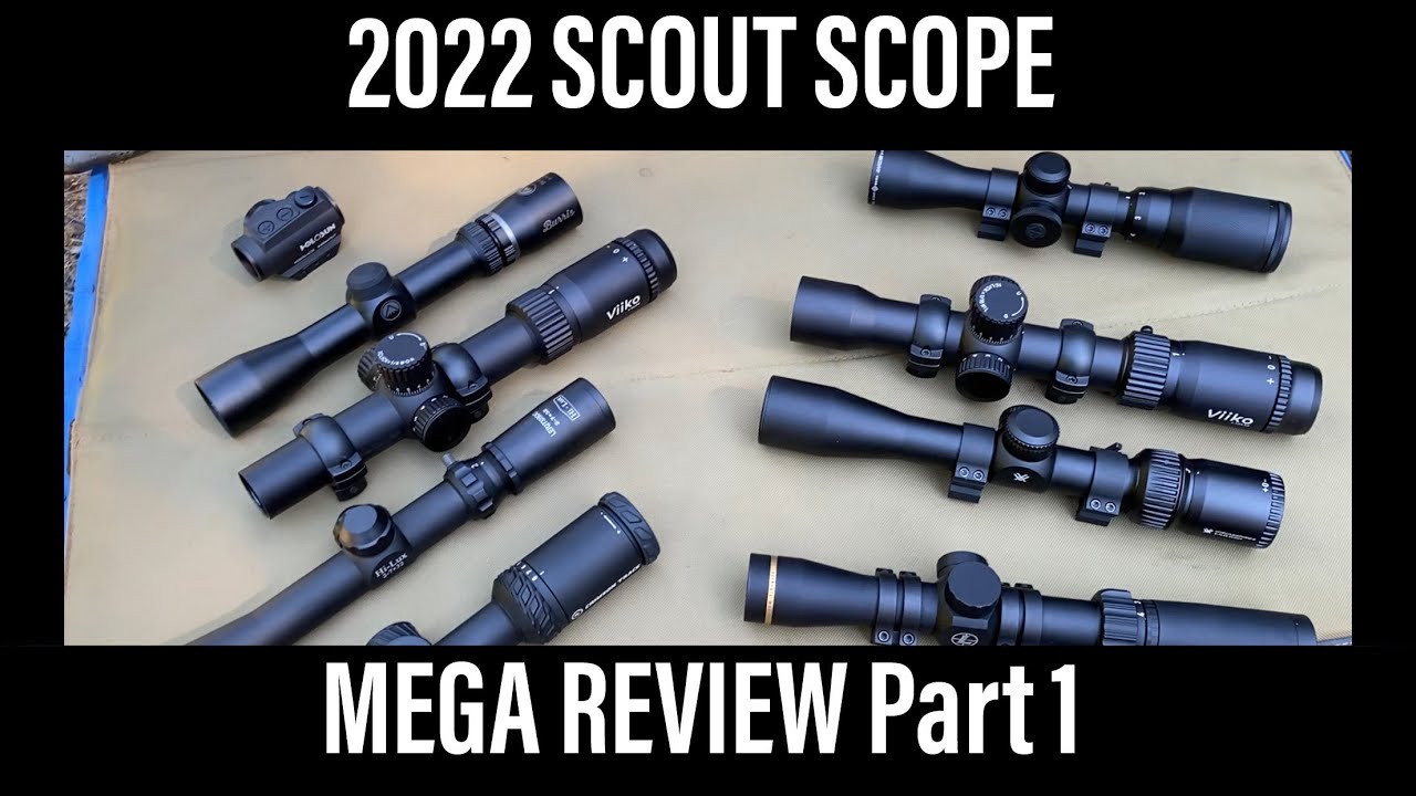 Мега-обзор прицела Scout Rifle Scope, часть 1/4