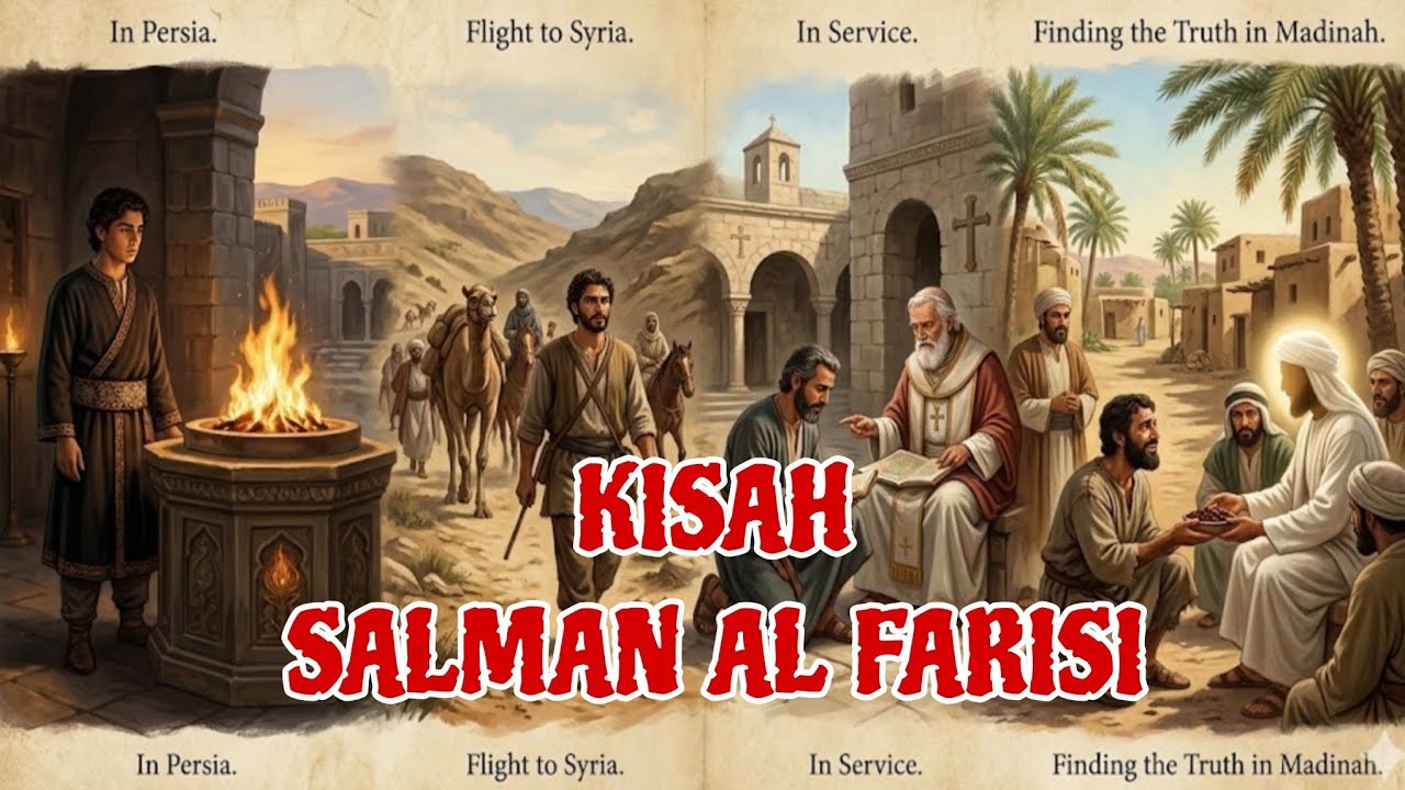 Kisal Salman Al Farisi, Perjalanan Keliling Dunia Mencari Kebenaran.