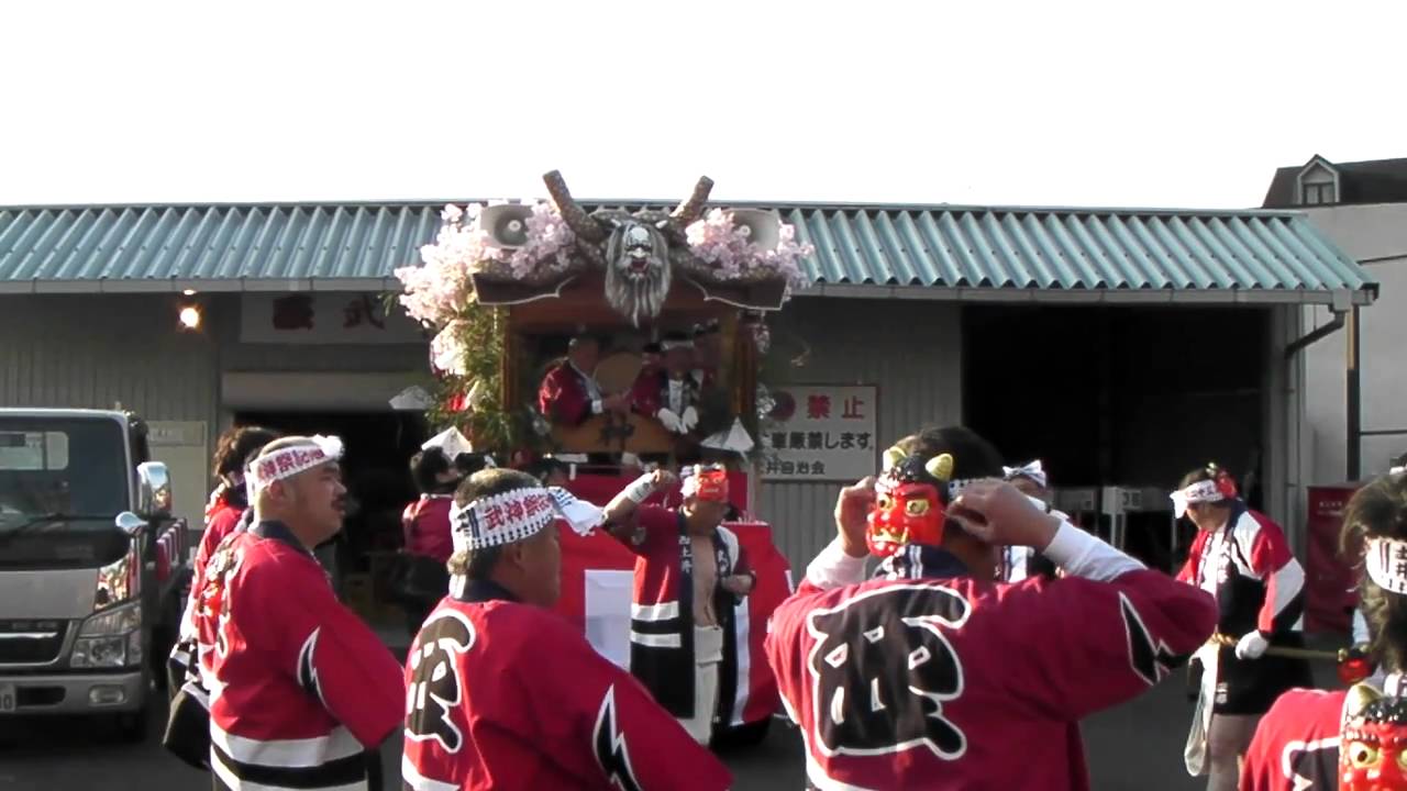 魚吹八幡神社武神祭　西土井檀尻１