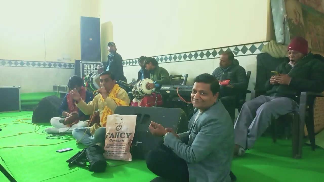 Kirtan ki hai Raat Baba Aaj Thane aano Hai  #bhajan gayak Ravi Kumar#ytshorts #youtube 6 .2.2026