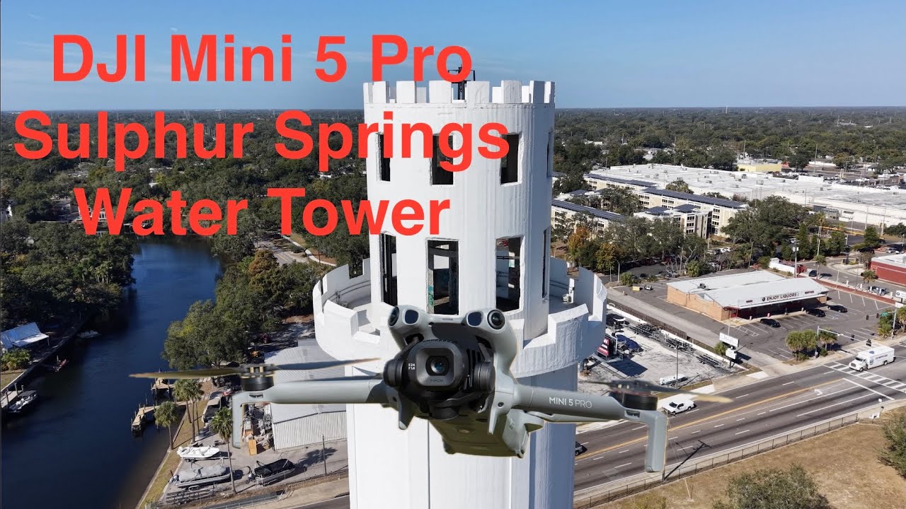 DJI Mini 5 Pro / Sulphur Springs Water Tower