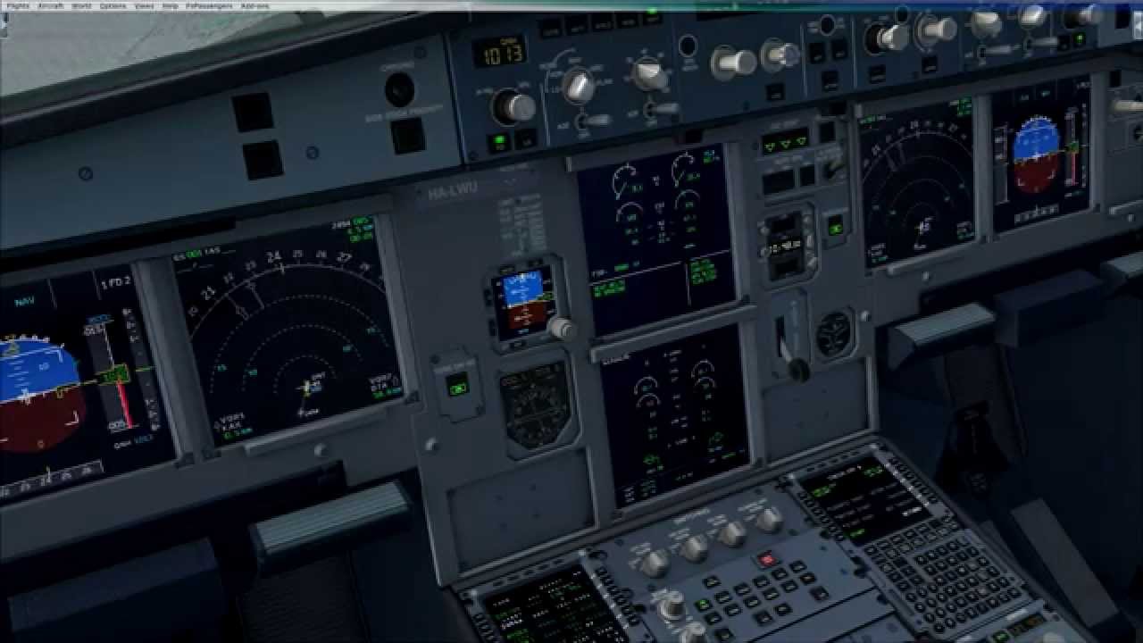 Aerosoft Airbus X Extended A320 Sharklets Cold&Dark Startup