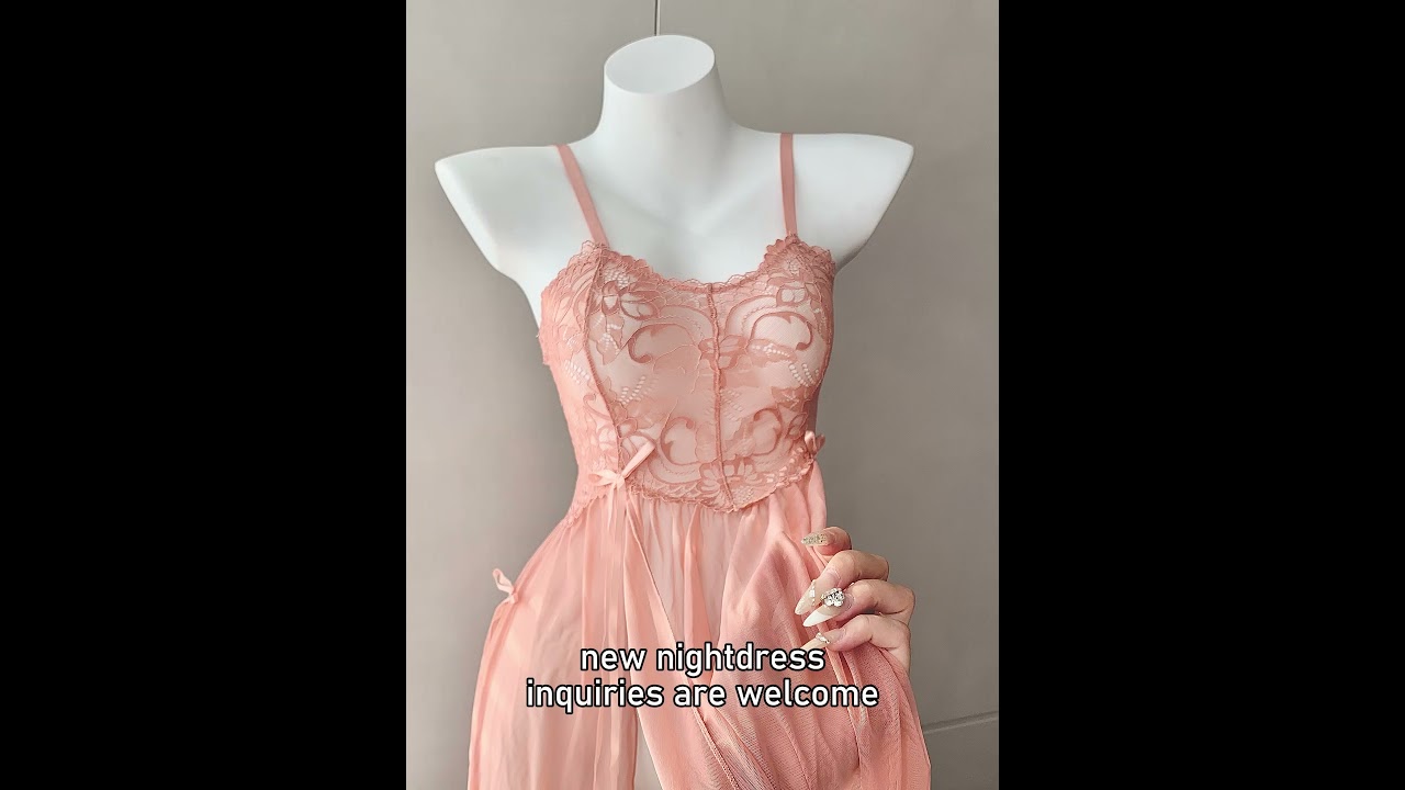 New lace nightgown, exclusively for export 