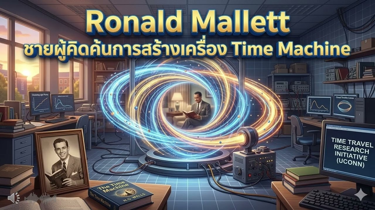 Ronald Mallett ชายผู้คิดค้นการสร้างเครื่อง Time Machine