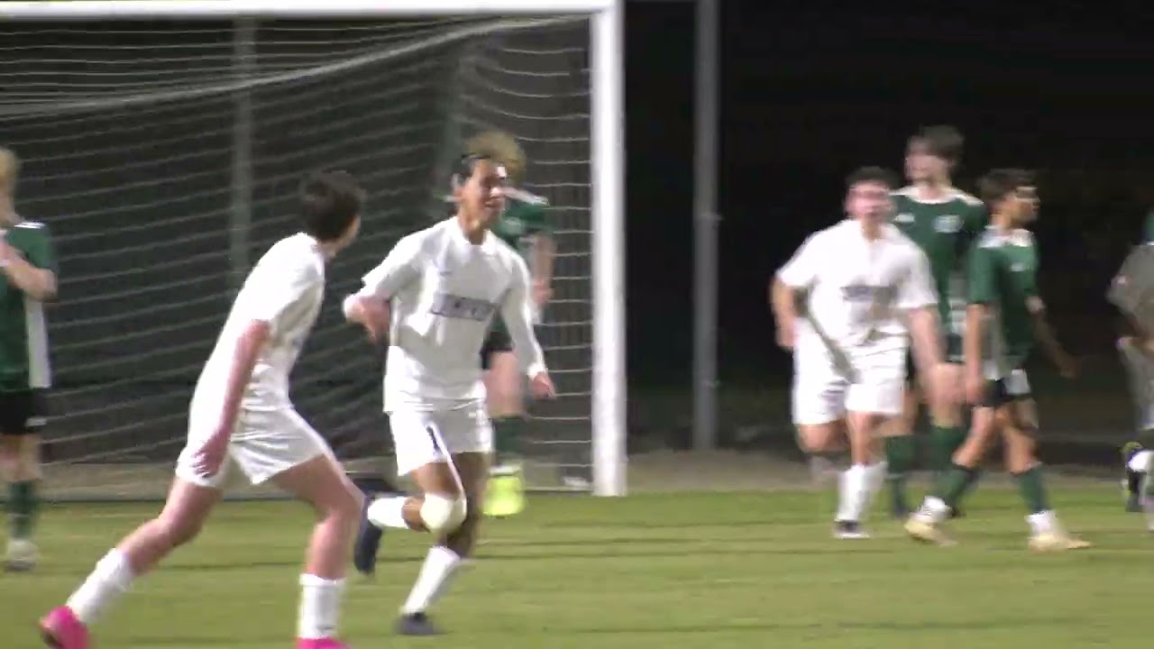 LC Boys Soccer Free Kick Goal