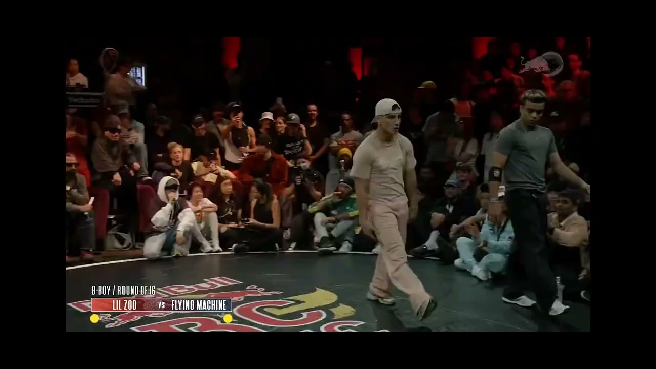 Bboy Lil zoo vs Bboy flying machine- india Redbull BC one last chance cypher