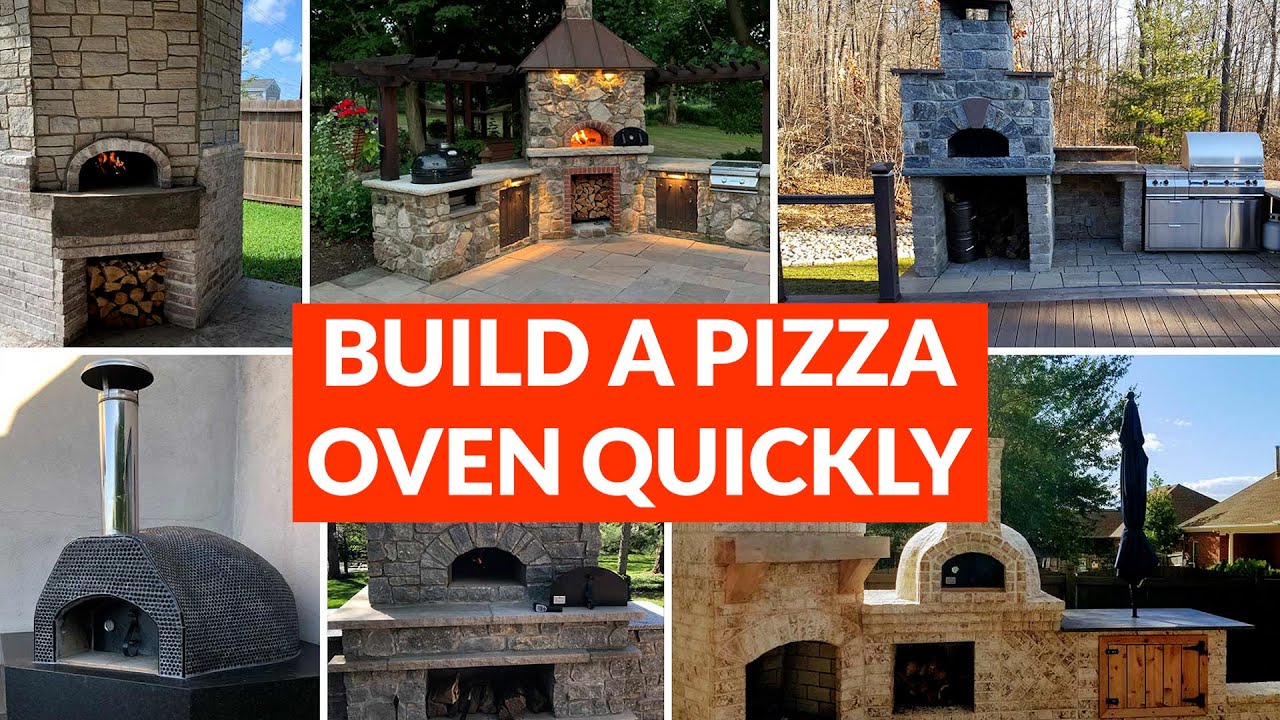 Forno Bravo Outdoor Pizza Oven Kits