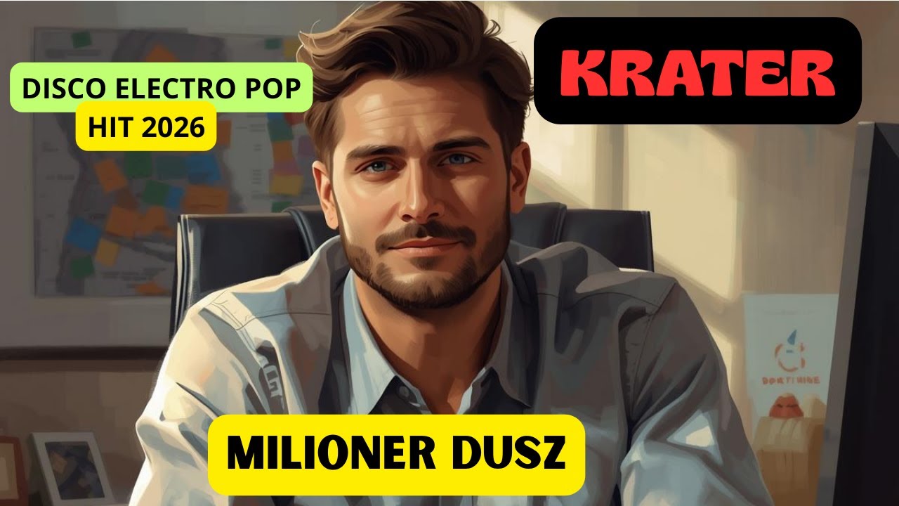 Krater Milioner dusz (Official Video) Disco Electro Pop AI Hit