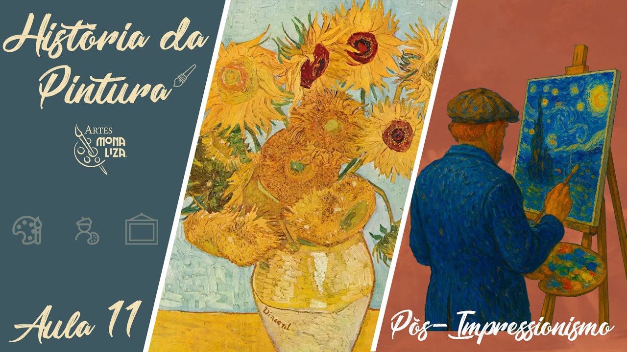 AULA SOBRE A PINTURA NO PÓS-IMPRESSIONISMO - HISTÓRIA DA ARTE
