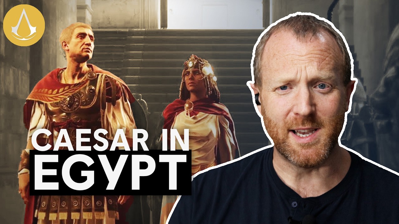 The REAL History of Assassin's Creed Origins - The SPHINX, Ptolemy XII and the ALEXANDRIAN WARS