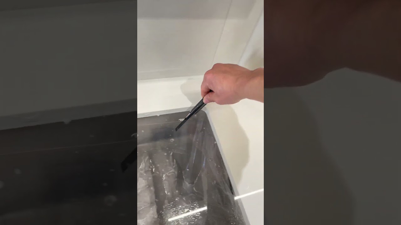 Quartz countertop film application, stovetop film application, Yiwu #renovation