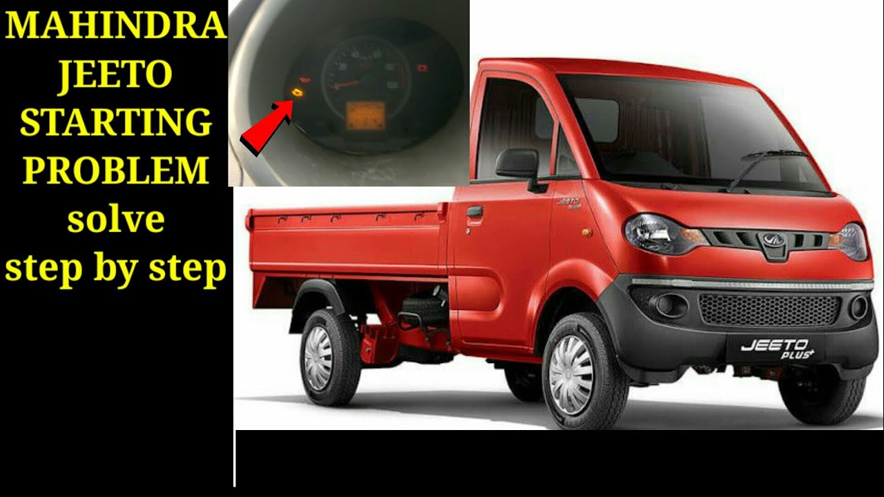 MAHINDRA JEETO STARTING PROBLEM/BS IV  STEP BY STEP SOLVE